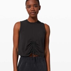 Lululemon Cinch Me Up Front Tank